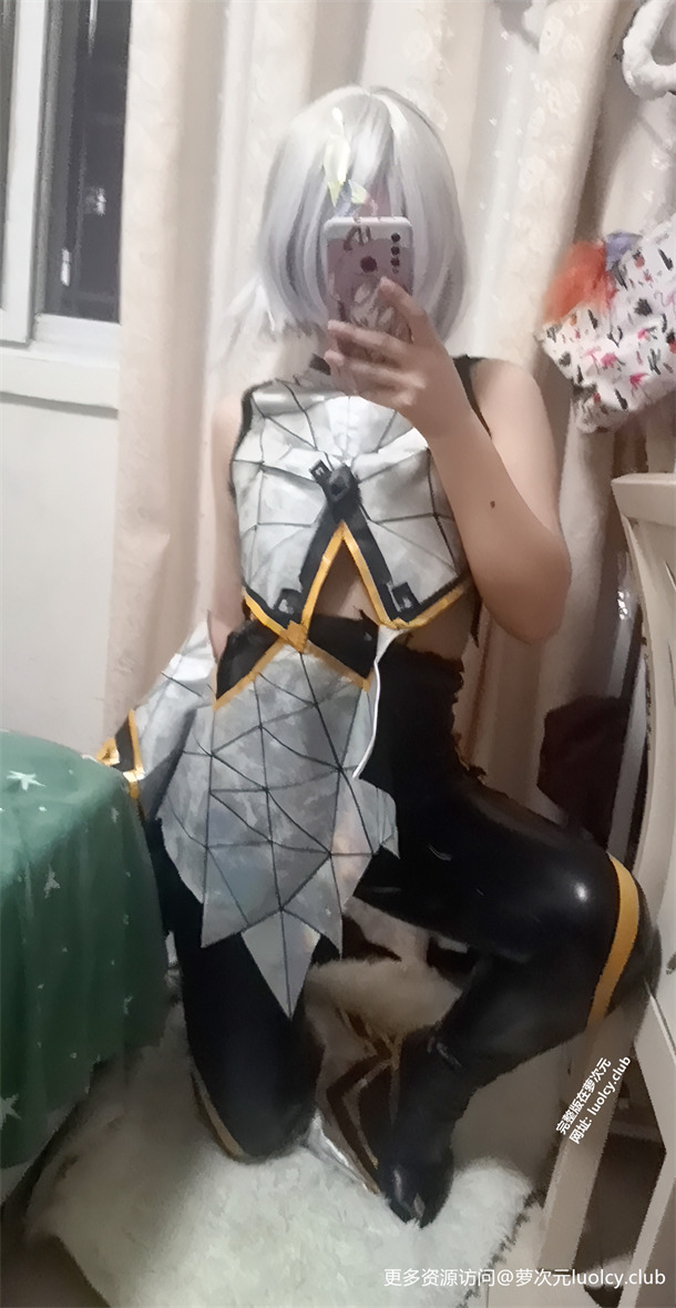 沐沐酱 – 新作 6分钟 Cos王者荣耀东方镜原皮 [31P4V-827MB] 8