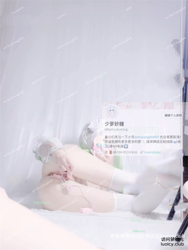 少萝砂糖 – 新作 11分钟 纳西妲小草神女仆Cos Genshin Impact [1V-831MB] 5