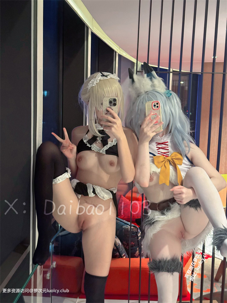 乖犬(一枚呆呆) – 新3更 [520门槛] 11分钟 女闺蜜白虎Cos萝莉 福利订阅 [32P5V-0.97G] 5